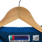 Vintage 90's Blue Red Striped Knit Sweater Size Small