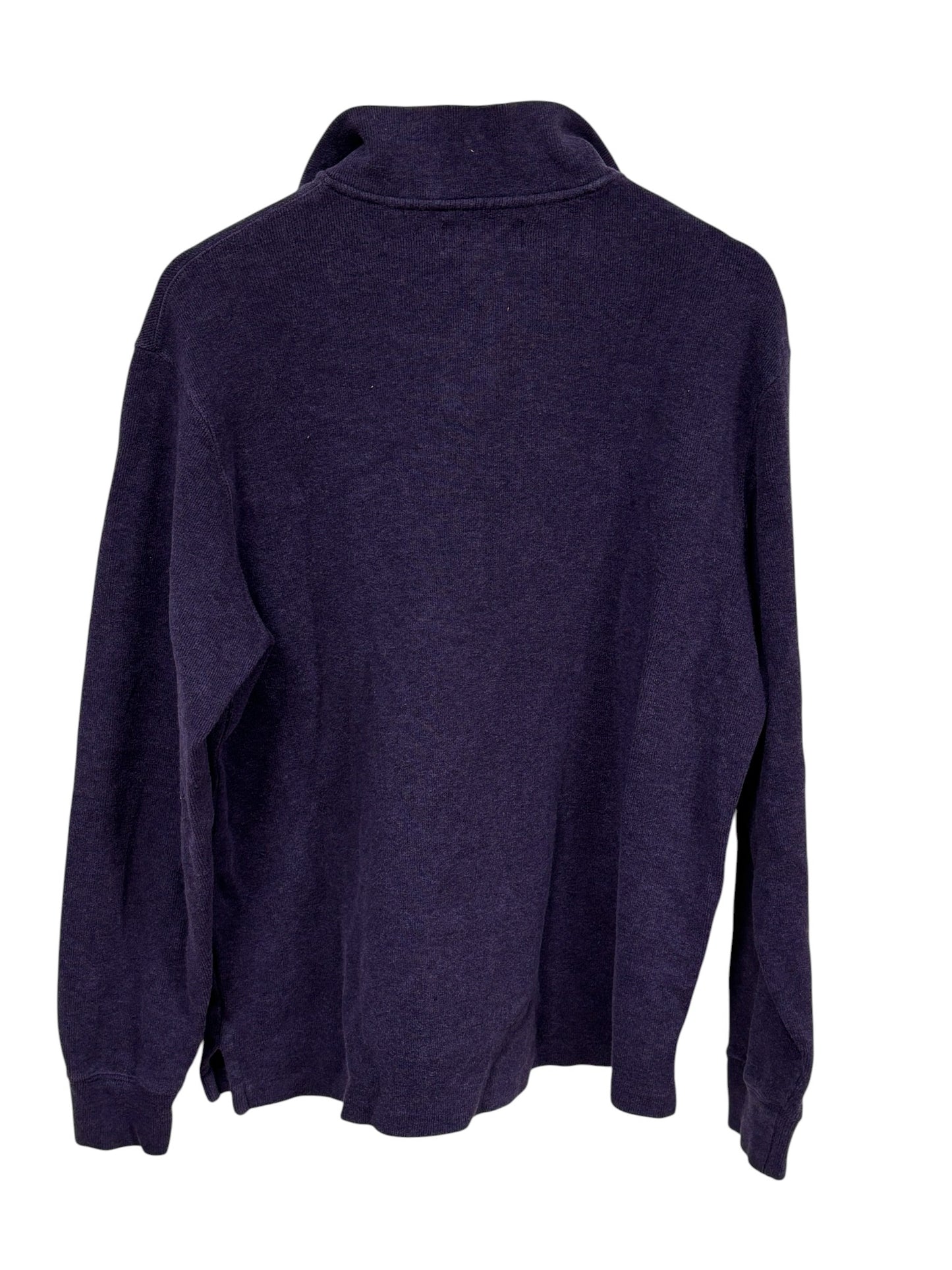 Polo Ralph Lauren Purple Quarter Zip Sweater Size Large