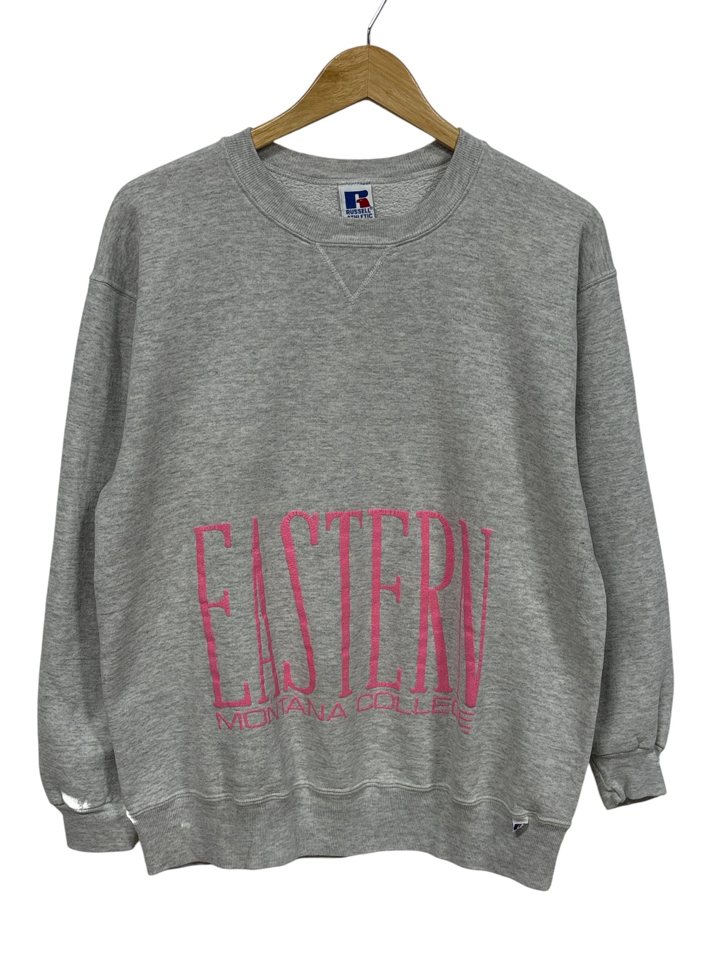 Vintage 90's Eastern Montana College Russell Athletic Sweater Size Large