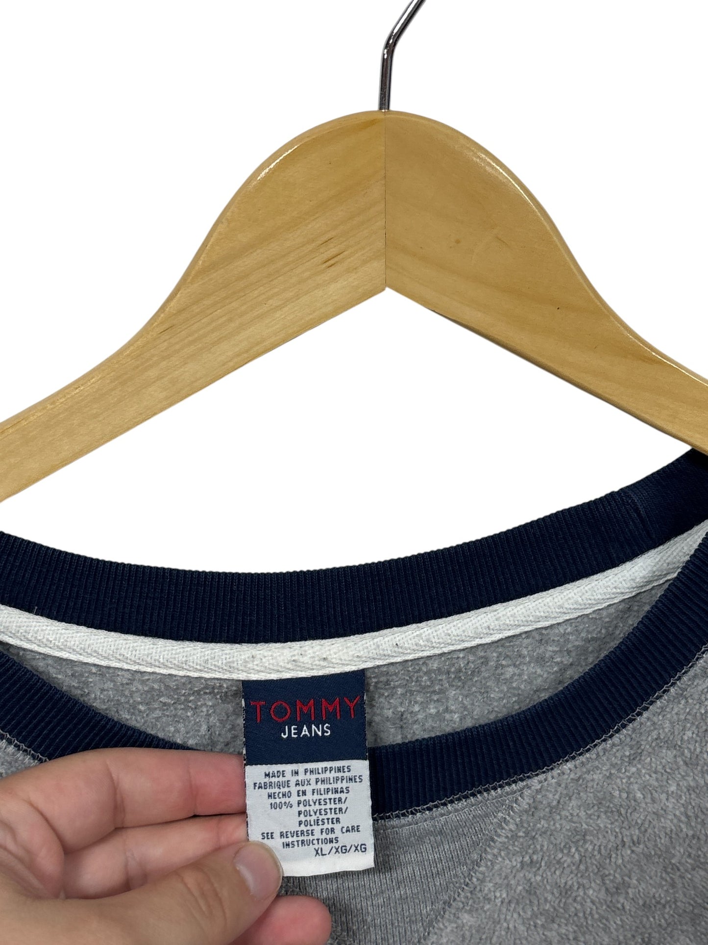 Vintage 90's Tommy Jeans Crewneck Sweater Size XL