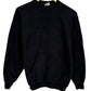 Vintage 90's Jerzees Sacagawea Black Crewneck Sweater Size Medium