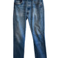 Vintage Y2K Levi's 501xx Repaired Knee Denim Jeans Size 32x34
