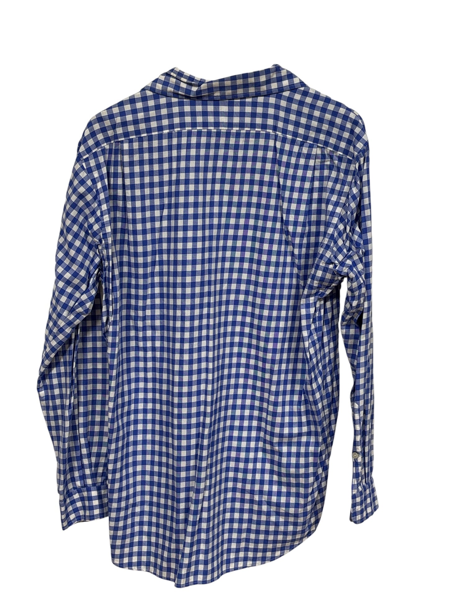 Polo Ralph Lauren Lowell Sports Checkered Button Up Shirt Size Medium