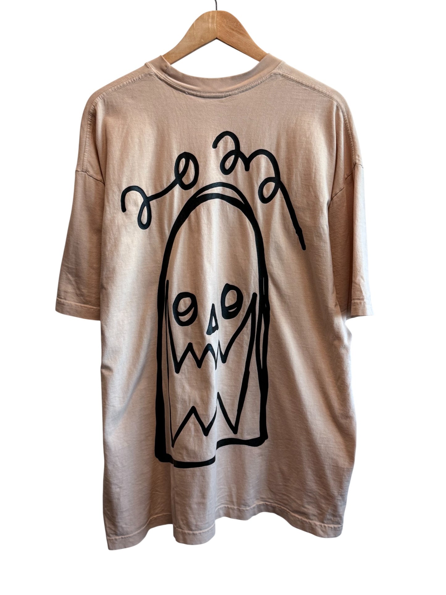 Supreme Asspizza Tan Triple Box Logo Tee Size XXL