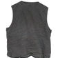 Vintage Carhartt Sherpa Lined Grey Zip Up Vest Size Large Tall