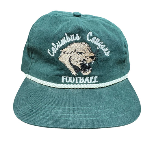 Vintage 90's Columbus Montana Cougars Football Hat