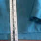 Vintage Big Dogs Mock Neck Blue Fleece Sweater Size XL