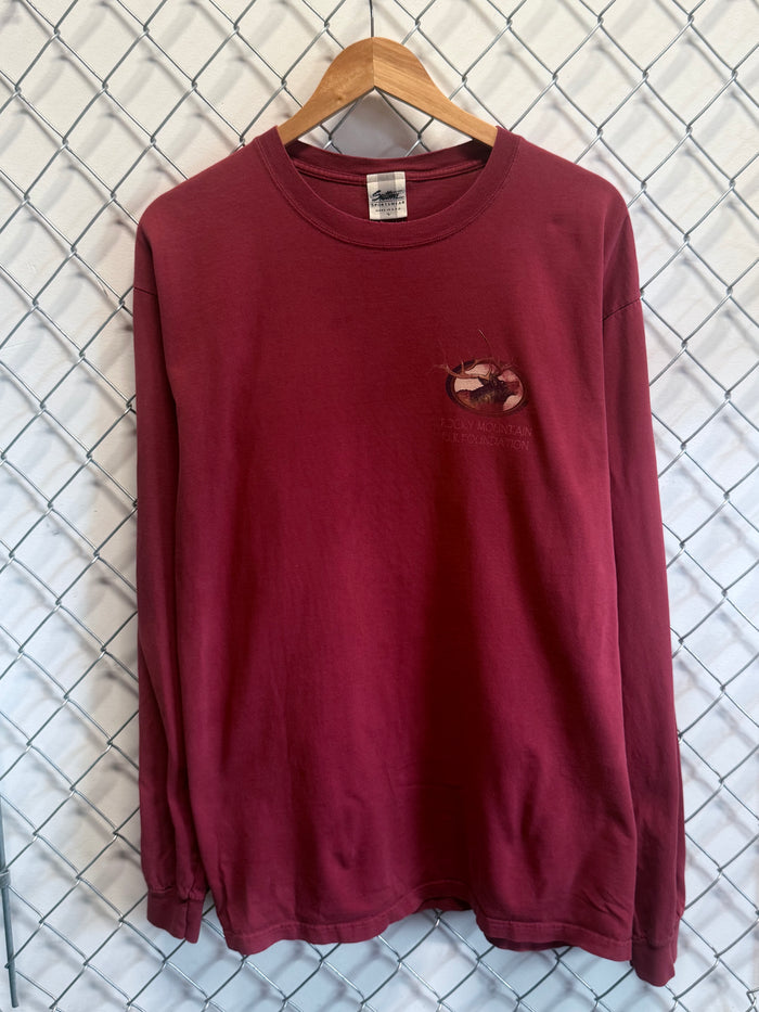 Rocky Mountain Elk Foundation Nature Long Sleeve Shirt Size Large