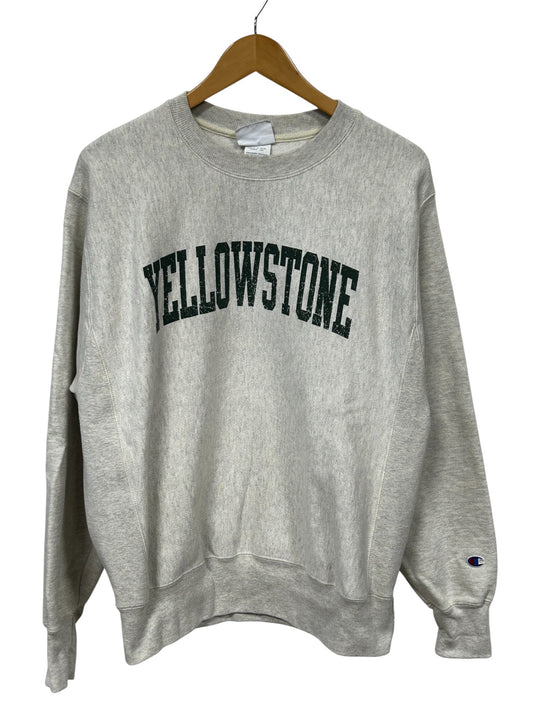 Champion Reverse Weave Yellowstone Sweater Size Medium