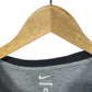 Nike Y2K Grey Small Swoosh Sweater Size Medium