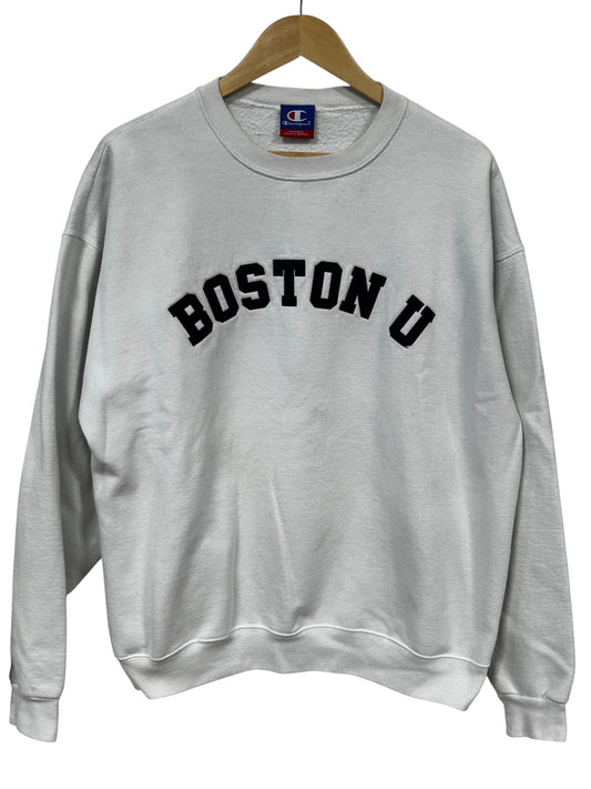 Vintage Y2K Boston U Champion Collegiate Sweater Size XL