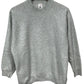 Vintage 90's Fruit of the Loom Women's Grey Blank Sweater Size Large