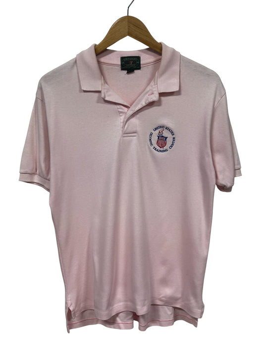 Vintage 90's United States Olympics Training Center Polo Shirt Size Medium