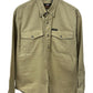 Vintage Harley Davidson Tan Button Up Long Sleeve Shirt Size XL