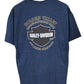 Harley Davidson Los Banos California Biker Graphic Tee Size Large