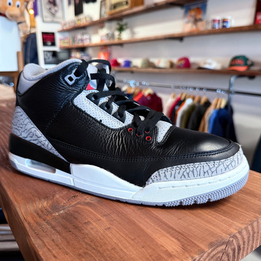 Jordan 3 'Black Cement' Size 10