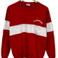 Vintage 80's Courchevel Red Striped Sweater Size Medium