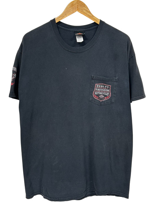 Harley Davidson High Desert Boise Idaho Biker Graphic Tee Size XL