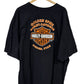 Harley Davidson Ogden Utah Classic Logo Biker Graphic Tee Size 3XL