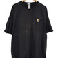 Vintage Carhartt Faded Black Pocket Tee Size XL