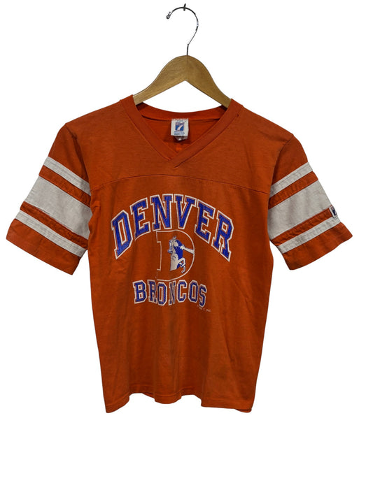 Vintage 90's Denver Broncos 3/4 Sleeve NFL Shirt Size XS