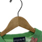 Vintage 90's Rocke Gear Green Henley Tee Size Medium