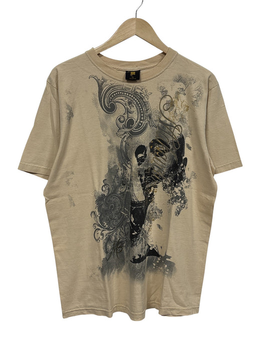 Vintage Y2K Makaveli Brand Big Print Graphic Tee Size XL