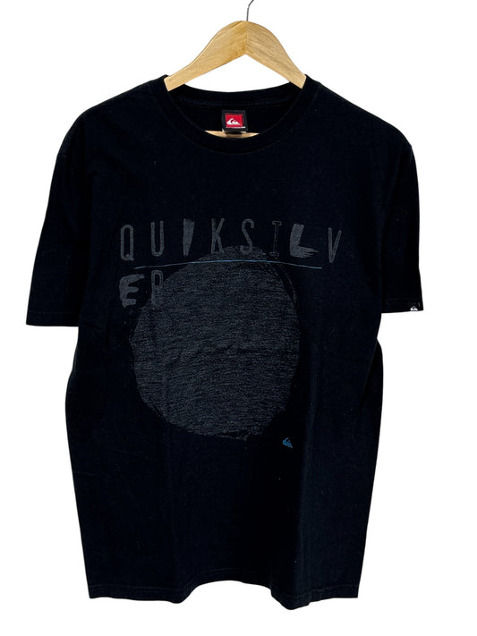 Vintage Y2K Quiksilver Boarding Graphic Tee Size Large