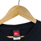 Vintage Y2K Quiksilver Boarding Graphic Tee Size Large