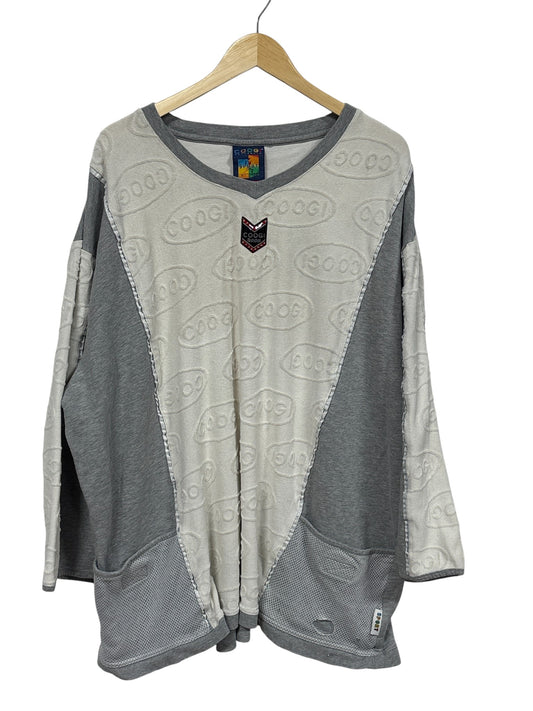 Vintage Y2K Coogi All Over Print Sweater Size 4XL