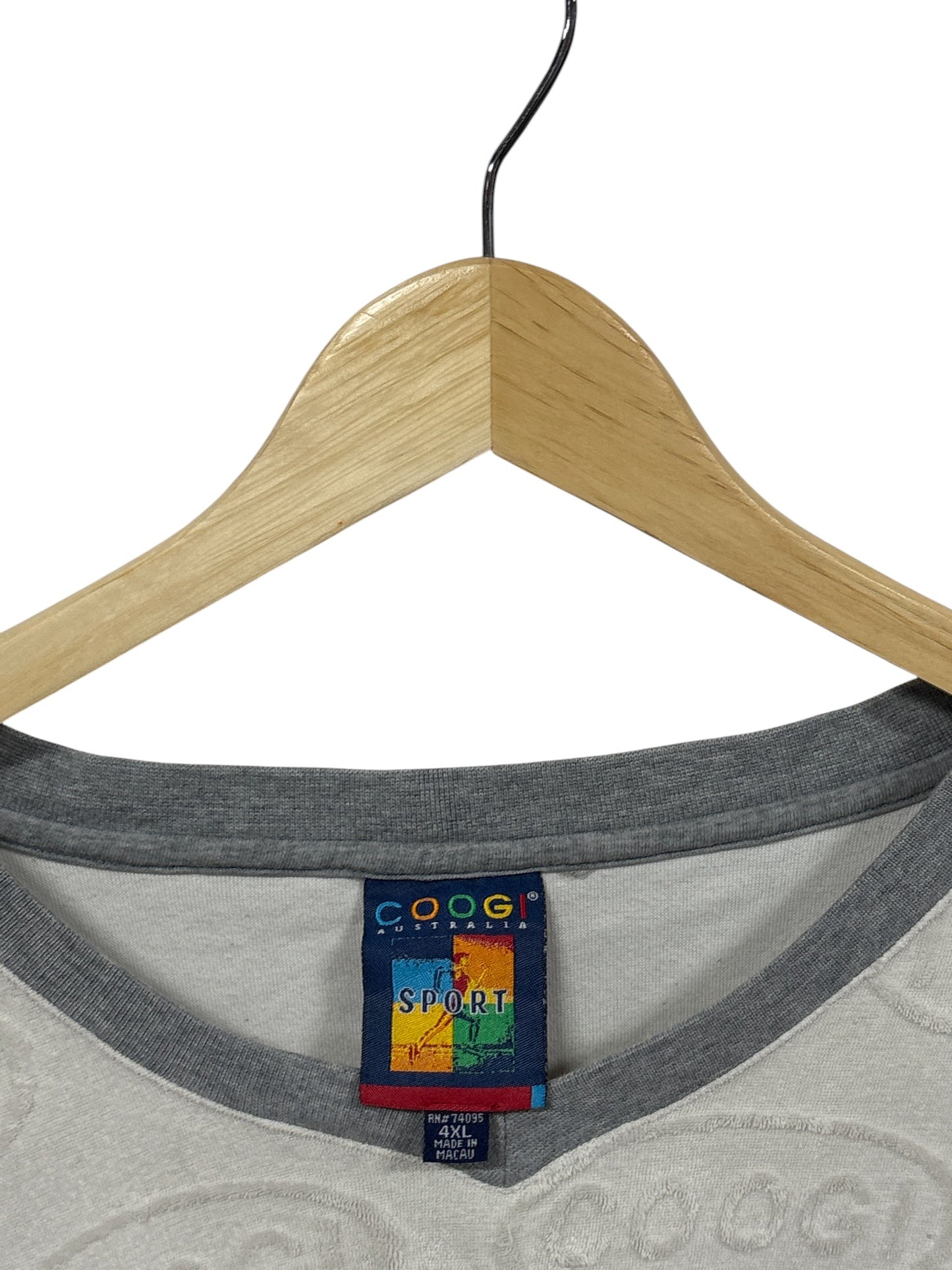 Vintage Y2K Coogi All Over Print Sweater Size 4XL