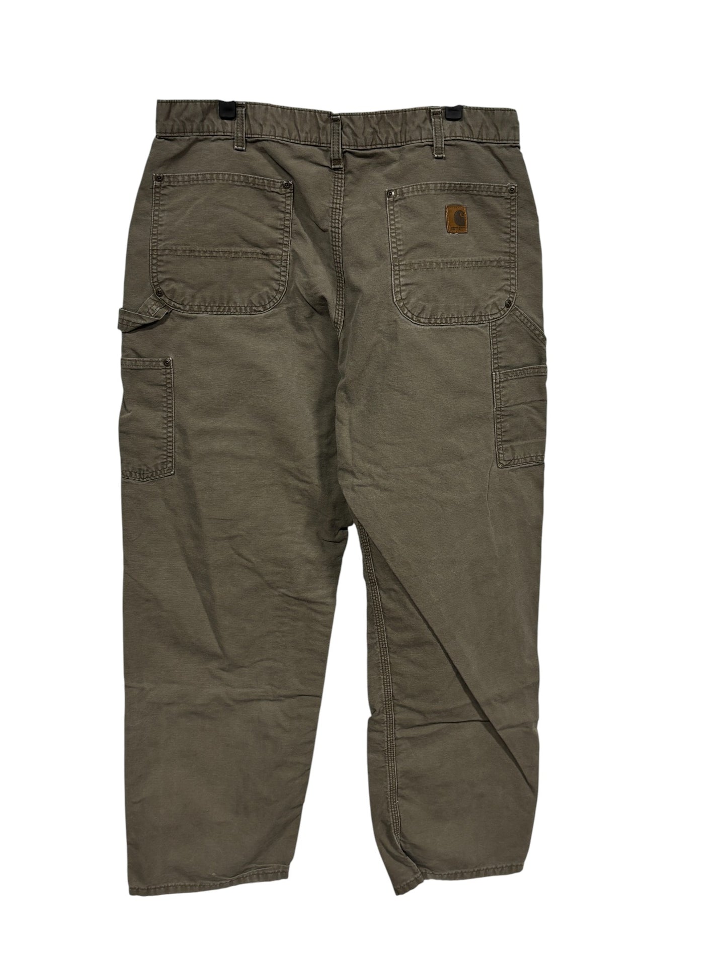 Carhartt Brown Double Knee Carpenter Pants Size 36x32