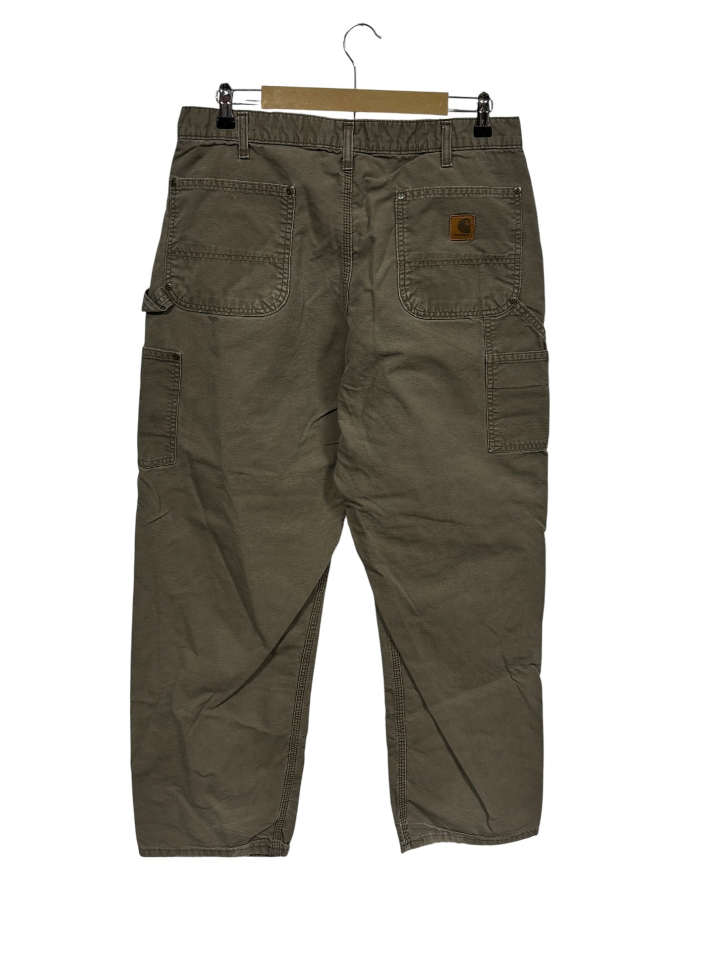 Carhartt Brown Double Knee Carpenter Pants Size 36x32