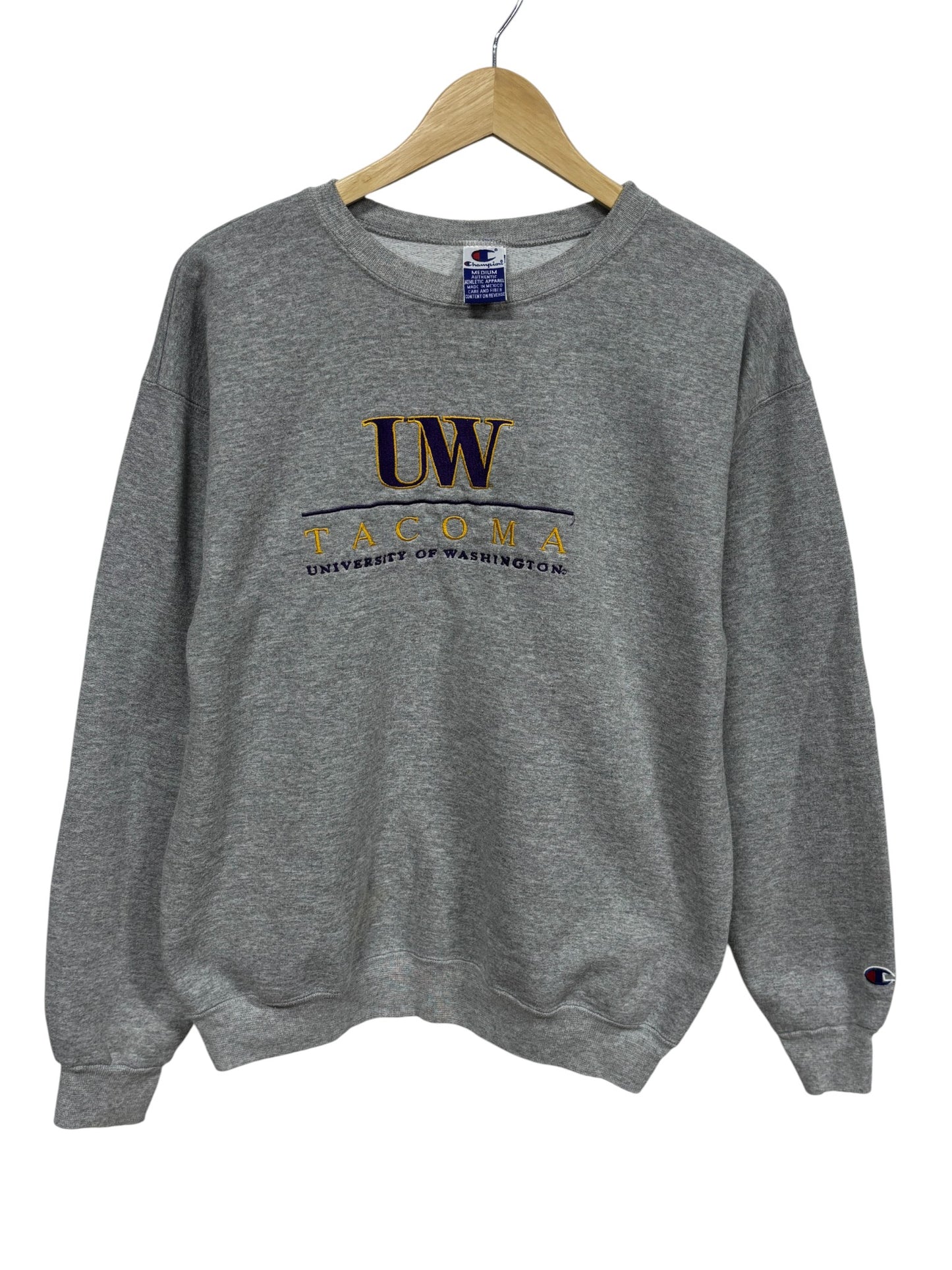 Vintage 90's Champion University of Washington College Sweater Size Medium