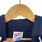 Vintage 90's Hanes Blank Blue Zip Up Hoodie Size XL