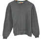 Vintage 80's Russell Athletic Blank Grey Crewneck Sweater Size Medium