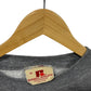 Vintage 80's Russell Athletic Blank Grey Crewneck Sweater Size Medium