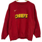 Vintage Y2K Reebok Kansas City Chiefs NFL Logo Sweater Size Large