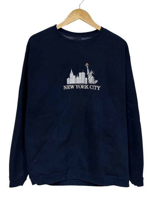 Vintage New York City Skyline Crewneck Sweater Size XL