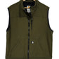 Vintage Carhartt Olive Green Fleece Vest Size Large
