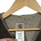 Vintage Carhartt Made in USA Brown Sherpa Lined Vest Size XL