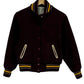Vintage 70's Circle Wildcats Maroon Letterman Jacket Size Medium