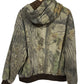 Vintage 90's Swingster Hunting Woodland Camo Hooded Jacket Size XXL