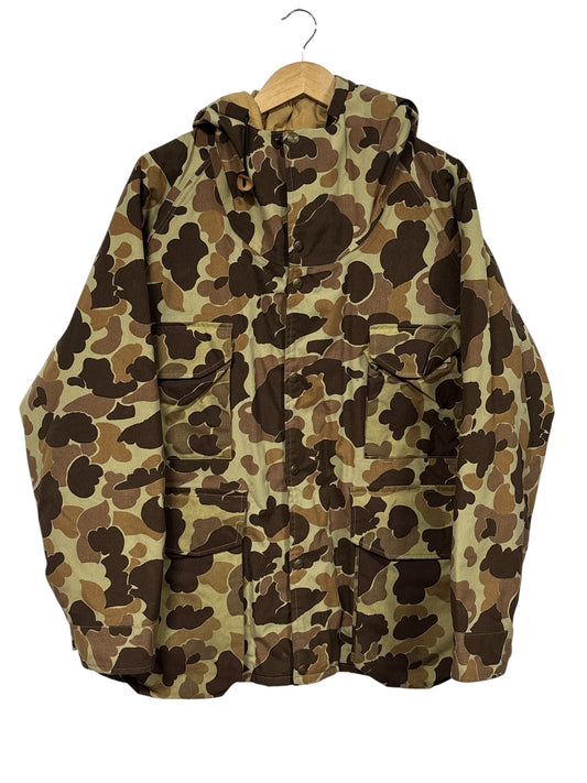 Vintage Cabela's Made in USA Goretex Hunting Camo Jacket Size Large