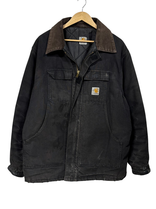 Vintage Carhartt Black Traditional Work Jacket Size XXL