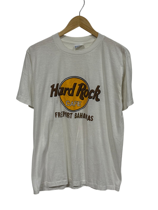 Vintage 90's Hard Rock Cafe Freeport Bahamas Graphic Tee Size XL