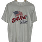 Vintage Y2K DARE Resist Drugs and Violence Graphic Tee Size Large