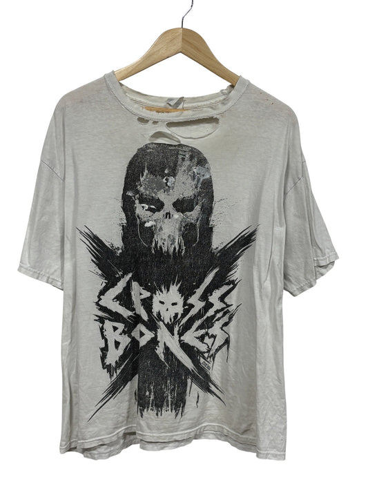 Thrashed Cross Bones Marvel MCU Graphic Tee Size XL