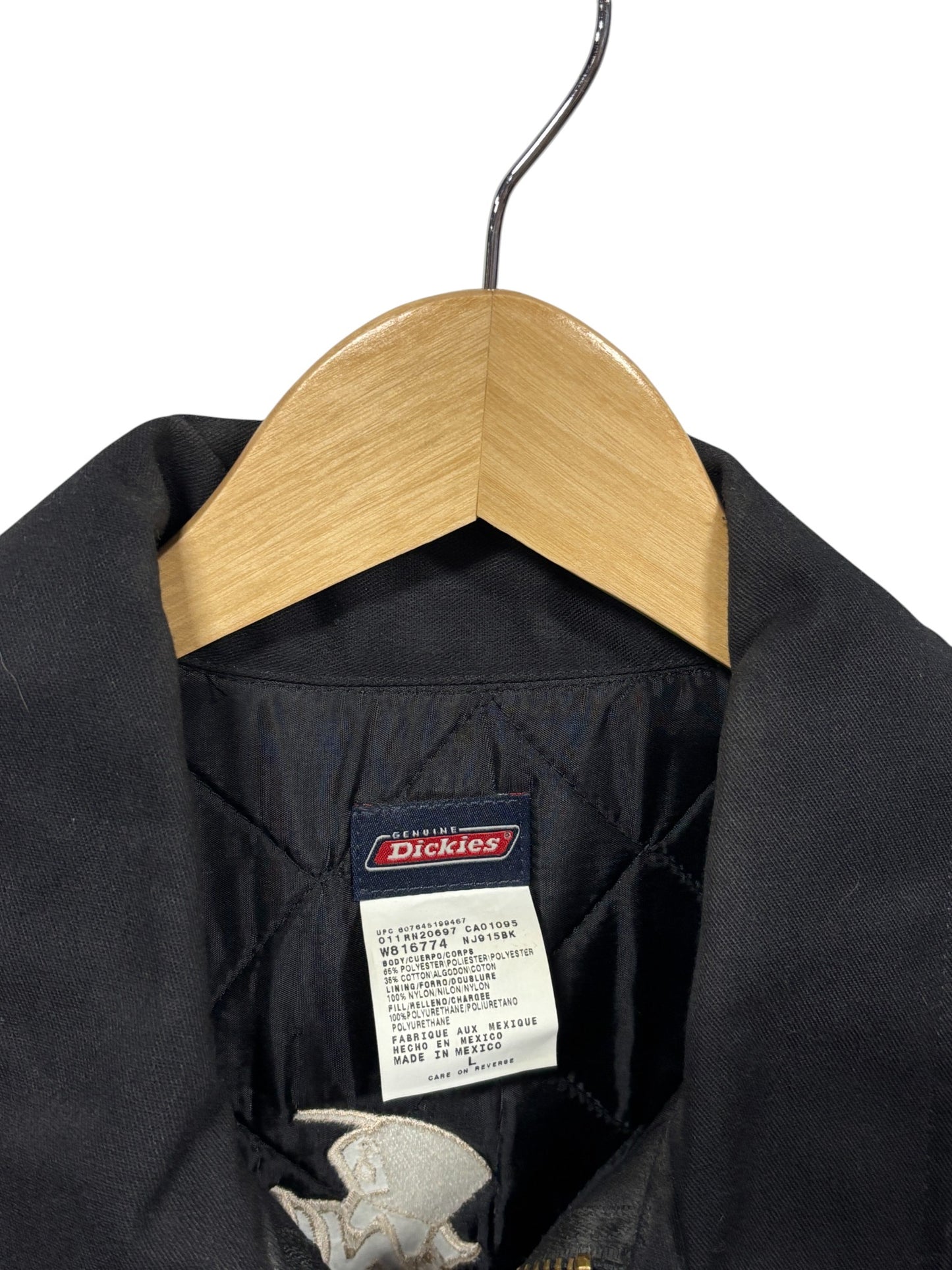 Vintage Dickies Detroit Style Old School Deuce Racing Jacket Size Large