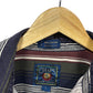 Vintage Chaps Ralph Lauren Striped Button Up Shirt Size Large